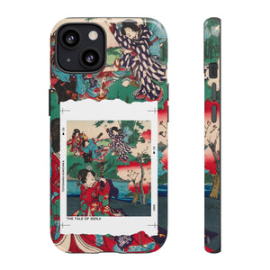 The Tale of Genji Ukiyo-e print Inspired Vintage Fine Art iPhone Case