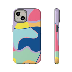 Modern Abstract Art Print Rainbow Phone Case
