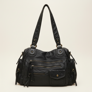 Esme Y2K Retro Slouch Large Soft Leather Tote