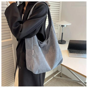 Simple Minimalist Corduroy Stylish Shoulder Bag