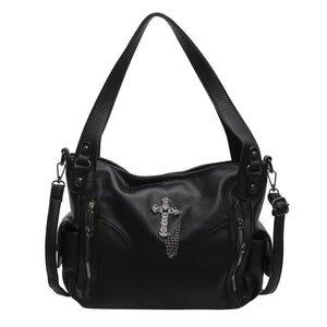 Esme Y2K Retro Slouchy Shoulder Tote