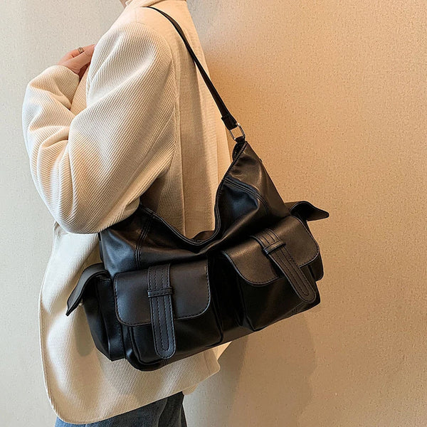 Violet Y2K Retro Pocket Crossbody Bag – Hirmz Store
