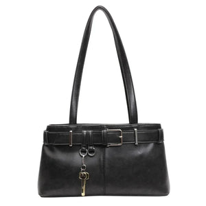Eliza Retro Key Charm Y2K Shoulder Bag