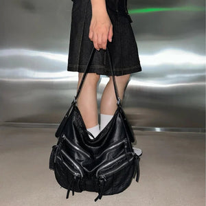 Nova Y2K Oversized Hobo Shoulder Bag