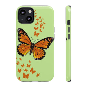 Cute Minty Green Monarch Butterfly Inspired Phone Case