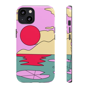 Indiana Sun Rise Inspired Colorful Artsy Cute Phone Case