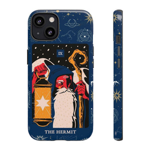 The Hermit Tarot Card Inspiration Astrology Anime Artsy Phone Case