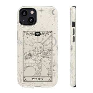 The Sun Positive Vibe Tarot Card Inspired Astrology Zodiac Artsy iPhone Case