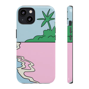 Love The Beach Colorful Pinki Artsy Phone Case