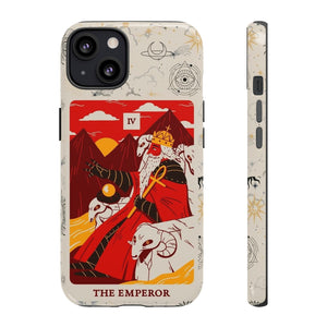 The Emperor Positive Vibe Tarot Card Inspired Artsy Phone Case