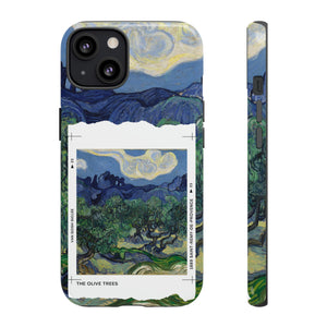 The Olive Trees Van Gogh Inspired Retro Vintage Fine Art Paint iPhone Case