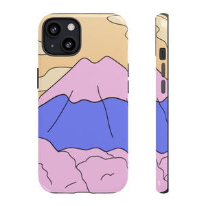 Pinki Colorful Rainbow Mountain Artsy Cute Phone Case