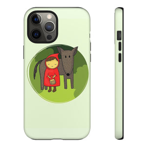 Red Riding Hood Inspired Artsy Cute Cell Phone Case