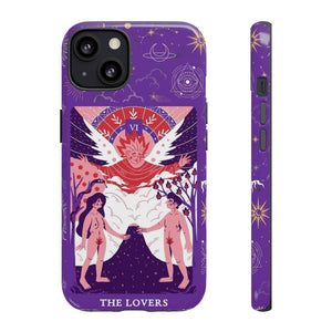 Inspirational The Lovers Tarot Card Anime Artsy Phone Case