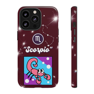 Astrology Zodiac Inspired Scorpio Artistic Phone Case
